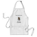 ally cropped, OK, I chased the dee... - Customized Aprons