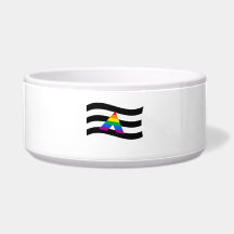 ALLY FLAG WAVING PET FOOD BOWLS