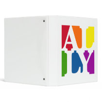 Ally Pop Avery Binder