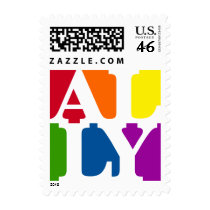 Ally Pop White Postage postage