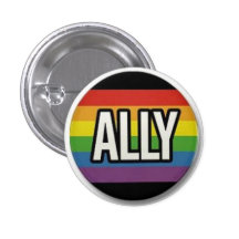 Ally Pride button
