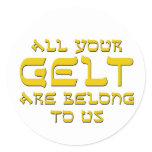 AllYourGelt stickers