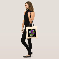 Alma Blooms Purple Bouquet Tote Bag