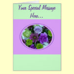 Alma Blooms Purple Bouquet cards