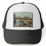 Alma bridge, Paris, France classic Photochrom Trucker Hats