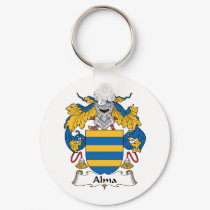 Alma Family Crest keychains