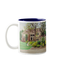 Alma House & 7thHoleEagleCrestGolfCo... Coffee Mug