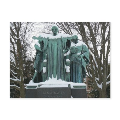 Alma Mater post card by jeekers17