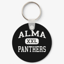 Alma - Panthers - Alma High School - Alma Michigan keychains