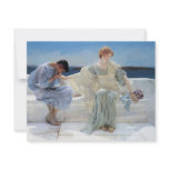 Alma Tadema's Ask Me No More Wedding Response Card Personalized Invitations