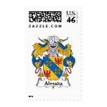 Almada Family Crest Postage