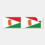 Almaden Spain, Spain flag Bumper Sticker