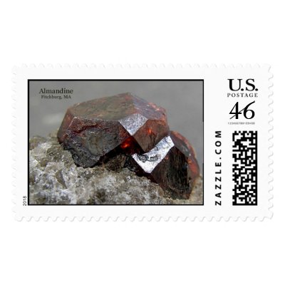 Almandine 3 stamp by Minpics