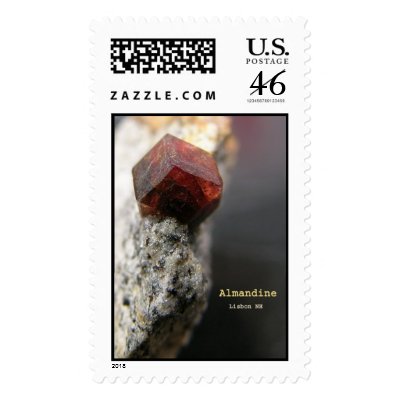 Almandine  postage stamp by Minpics