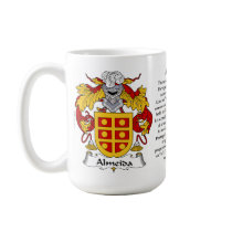 Almeida Family Coat of Arms Coffee Mugs