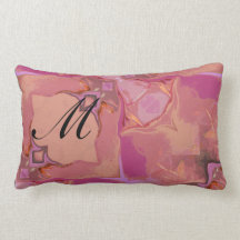Almohada abstracta del Lumbar de MoJo del american