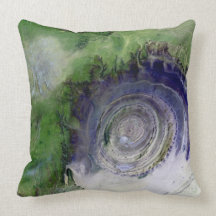 Almohada de la estructura de Landsat 7 Richat