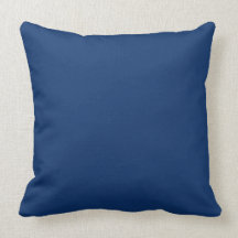 Almohada de tiro azul del zafiro