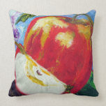 Almohada de tiro roja de Apple