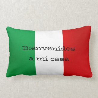 Almohada Decorativa - Bienvenidos a mi casa Throw Pillow