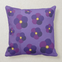 Almohada floral de la decoración