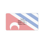 Almonacid De La Sierra, Spain flag Personalized Address Labels