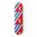 Almonacid De La Sierra, Spain flag Skate Boards
