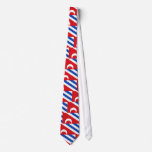 Almonacid De La Sierra, Spain flag Neck Ties