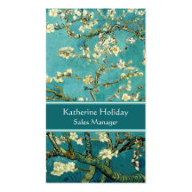 Almond Blossoms Business Card Template