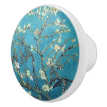 Almond Blossoms Ceramic Knob