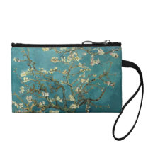 Almond Blossoms Key Coin Clutch Coin Wallet