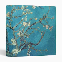 Almond Blossoms Vinyl Binder