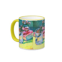 Almond Branch in Glass, Book, Vincent van Gogh Mugs