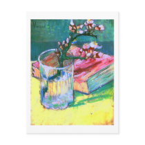 Almond Branch in Glass, Book, Vincent van Gogh Postcards