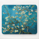 Almond Branches in Bloom Mousepad mousepad