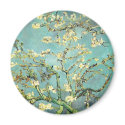 Almond Branches In Bloom, Vincent Van Gogh magnets by masterpiecesofart Almond Branches In Bloom, Vincent Van Gogh magnets