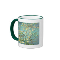 Almond Branches In Bloom, Vincent Van Gogh mugs by masterpiecesofart Almond Branches In Bloom, Vincent Van Gogh mugs