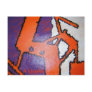 Almost-canvas painting post cards