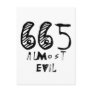 Almost Evil Postcard