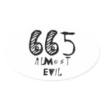 Almost Evil Stickers