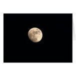 Almost Full Moon Greeting Cards