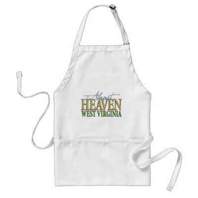 Almost Heaven West Virginia_2 Apron by Curious_Dreams
