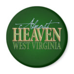 Almost Heaven West Virginia_2 Refrigerator Magnets