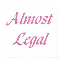 Almost Legal posters