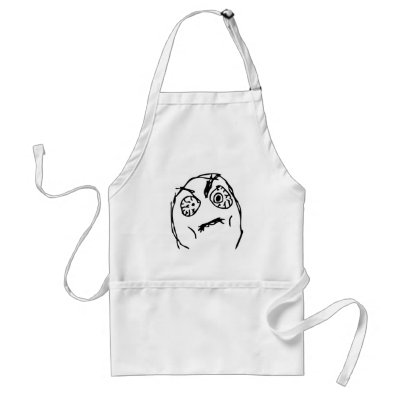 Almost Rage Apron by poyopoyo91