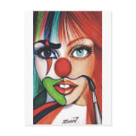 clown,,, costume,, makeup,, clowning,, clowning,