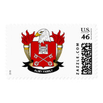 Almy Family Crest stamps