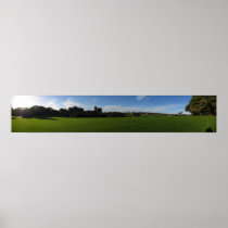 Alnwick Castle Panoramic Poster