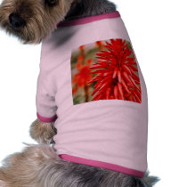 Aloe Flower Dog T-Shirt pet clothing by gavila_pt Aloe Flower Dog T-Shirt pet clothing