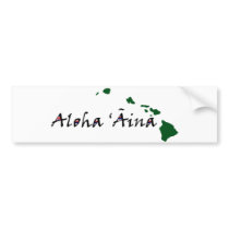 Aloha 'Āina Bumper Sticker